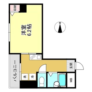 第41シンエイビル【3階】の間取り