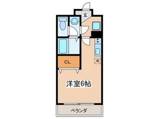 エクセルハイツIV【1階】の間取り