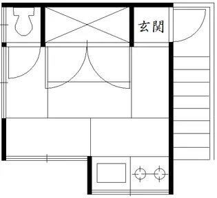 ふじハウス【2階】の間取り