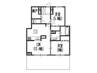 エテルナ【1階】の間取り