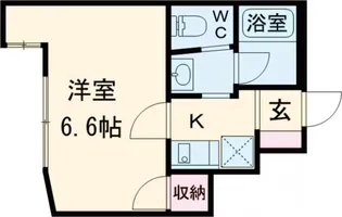 ウエストハイム上板橋【1階】の間取り