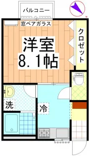 ベイサイドヒル【2階】の間取り