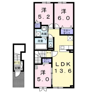 望みSKY【2階】の間取り
