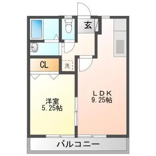 グリーンパレス宇佐参番館 A【1階】の間取り