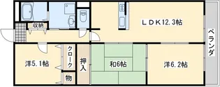 エミネンスコート【2階】の間取り