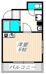 スタシオン梅田イースト【4階】の間取り