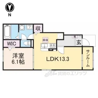 サードニクスK【1階】の間取り