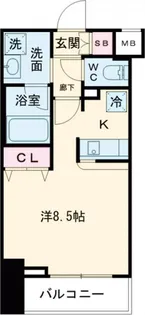 メインステージ板橋EAST【3階】の間取り