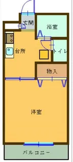 ロベリアくにたち【2階】の間取り