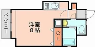 エステート・モアウエストパーク【7階】の間取り