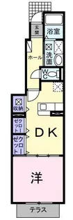 セイバリーI【1階】の間取り