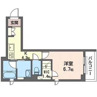 メゾン ド ソレイユ【3階】の間取り
