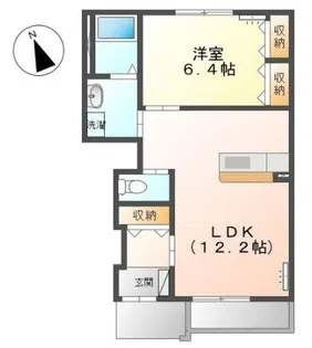 プラムリンデン【1階】の間取り