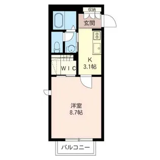 欅コート【2階】の間取り