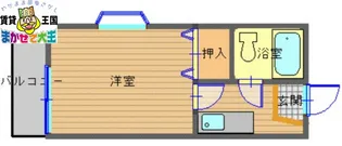 ルービック中尾【2階】の間取り