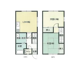 広島県福山市駅家町大字江良【一戸建】の間取り