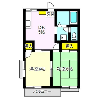 イーグルフォー【2階】の間取り