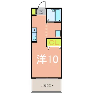 マルサビル【3階】の間取り