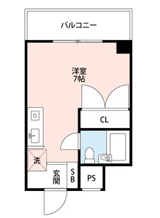 ソレイユマツド【4階】の間取り