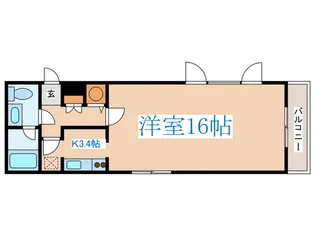 PLACE54【3階】の間取り