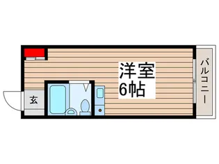 シティパル高田【4階】の間取り