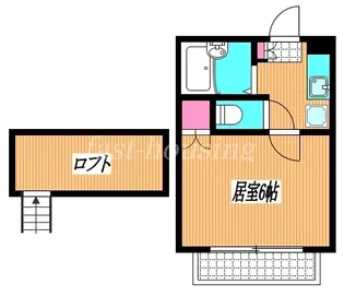 小金井前原弐番館【2階】の間取り