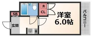 オーシャン長瀬北【1階】の間取り