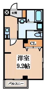 エヌエムトラントシス【2階】の間取り