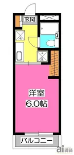 所沢ハイム【1階】の間取り