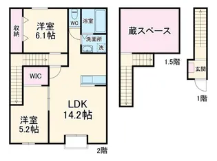 メゾンT・S【2階】の間取り
