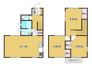 M・ハウスの間取り