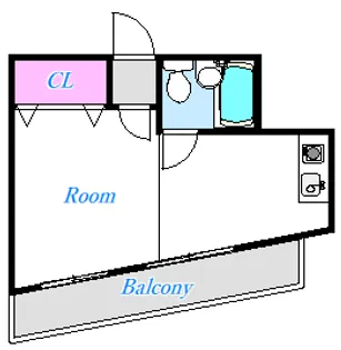 東京都国分寺市東元町1【マンション】の間取り
