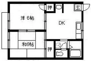 プレジール秋【2階】の間取り