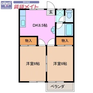 セイシャルニワ【1階】の間取り