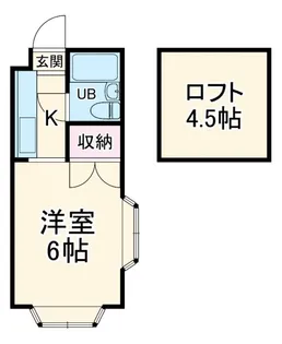 ヴォワラクテ【1階】の間取り