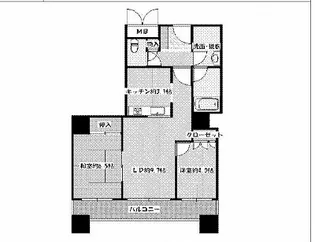 群馬県高崎市栄町【マンション】の間取り