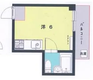 東京都三鷹市深大寺2【マンション】の間取り