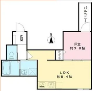 アーバン・コハマ【3階】の間取り