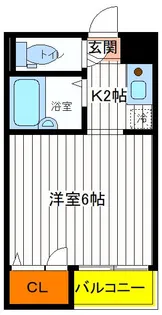 東京都立川市高松町2【マンション】の間取り