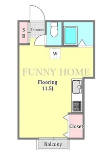東京都世田谷区梅丘1【アパート】の間取り