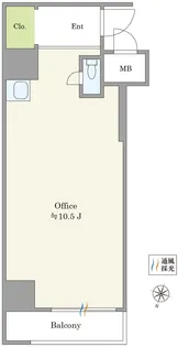 グランドメゾン九段【6階】の間取り