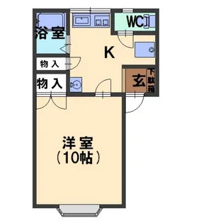 Ritz5【1階】の間取り