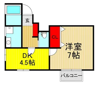 埼玉県川口市西川口5【アパート】の間取り