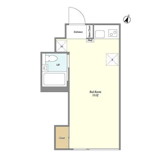 est Largo SHIBUYA【3階】の間取り