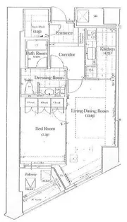 青山ザ・タワー【3階】の間取り