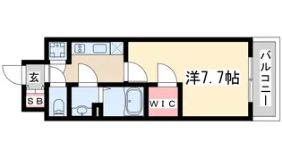 エスリード大阪グランゲート【2階】の間取り