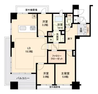 プロスペクト森下【2階】の間取り