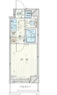 ルーブル西蒲田【1階】の間取り