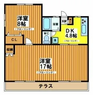 佐治【1階】の間取り