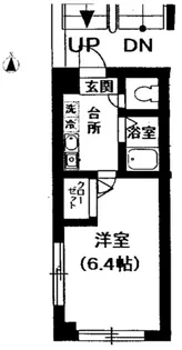 パーク・ハイツ桃井【1階】の間取り